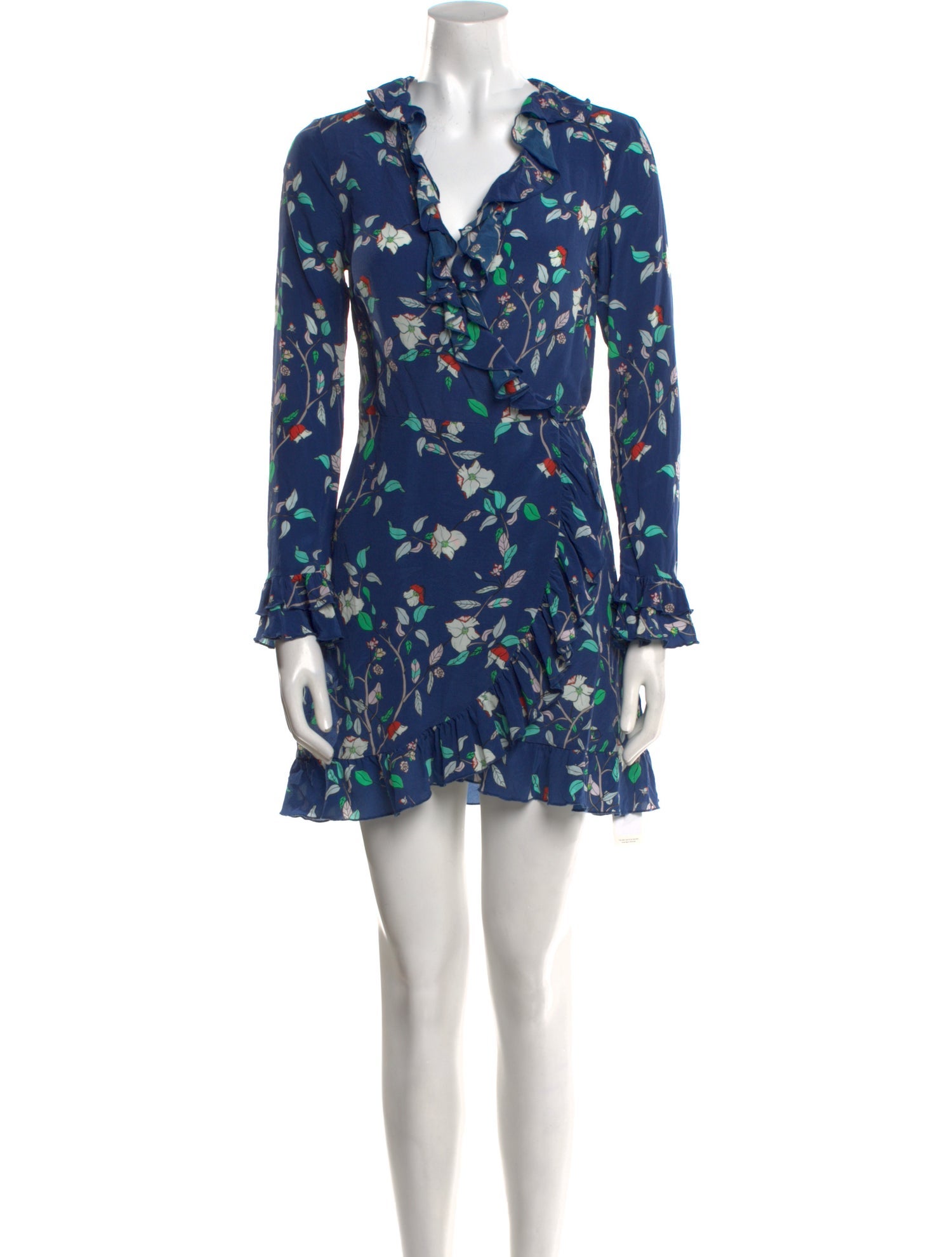 Paloma Blue Silk Mini Dress