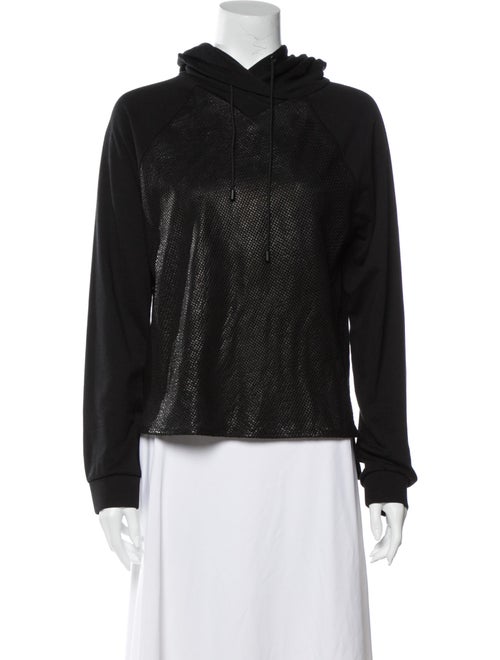 Public School Turtleneck Long Sleeve Sweatshirt Bl