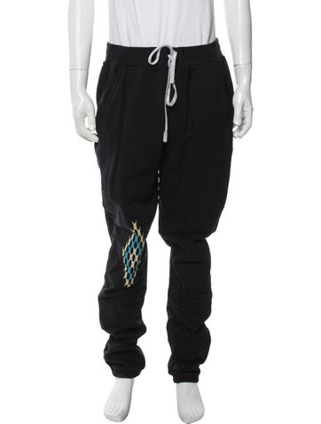 Purple Brand Pants Graphic Print Joggers XL