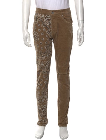 Purple Brand Pants Paisley Print US 31 | S