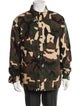 Purple Brand Camouflage Print Utility Jacket