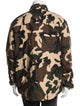 Purple Brand Camouflage Print Utility Jacket