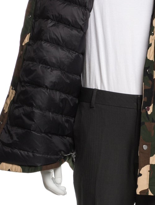 Purple Brand Camouflage Print Utility Jacket