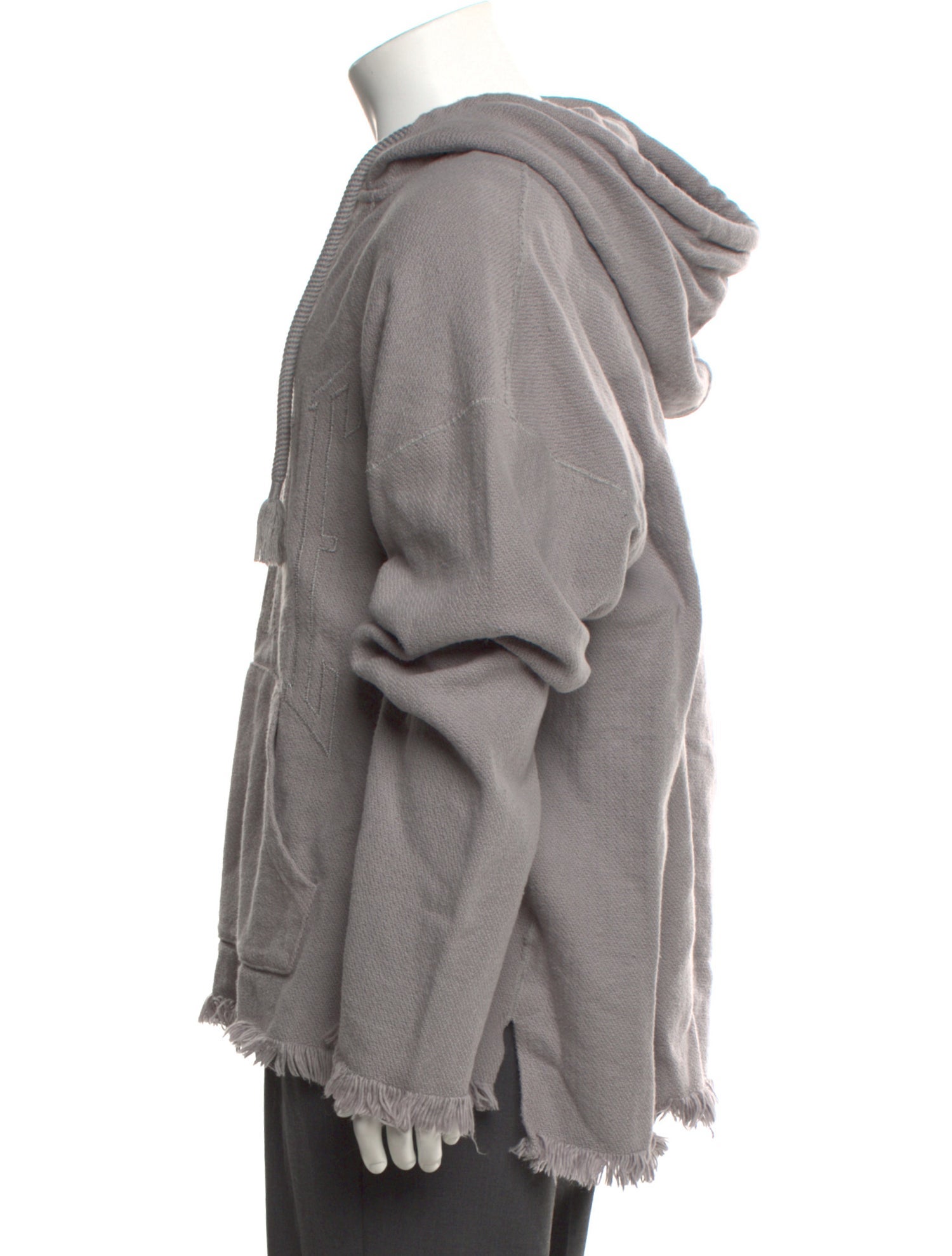 Purple Brand V-Neck Long Sleeve Hoodie