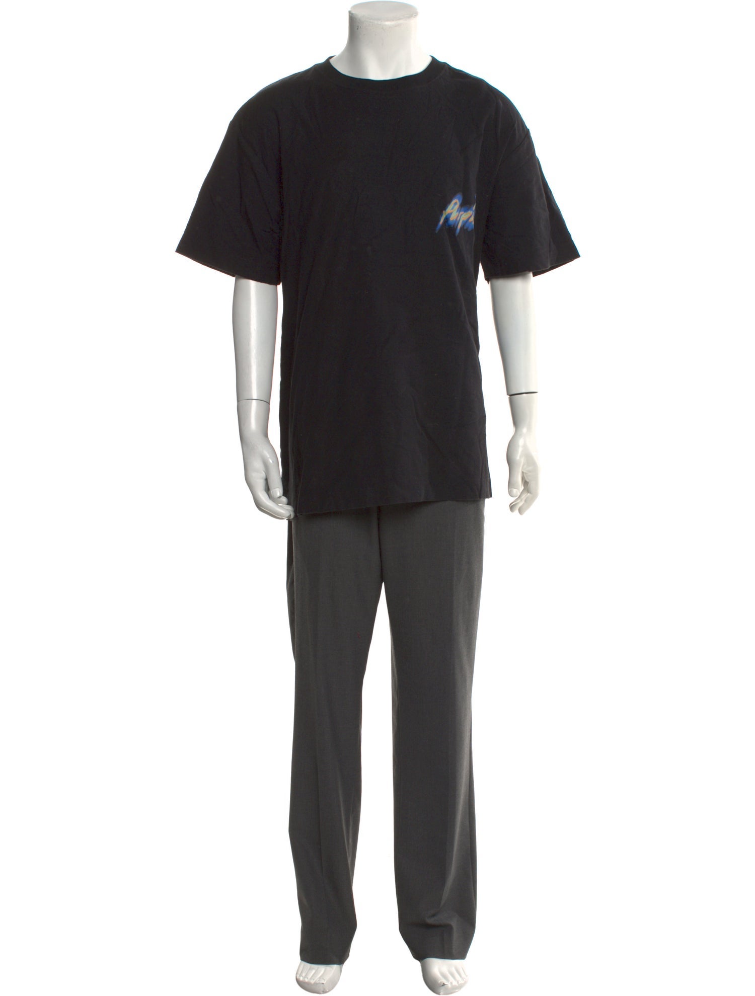 Purple Brand Crew Neck Short Sleeve T-Shirt