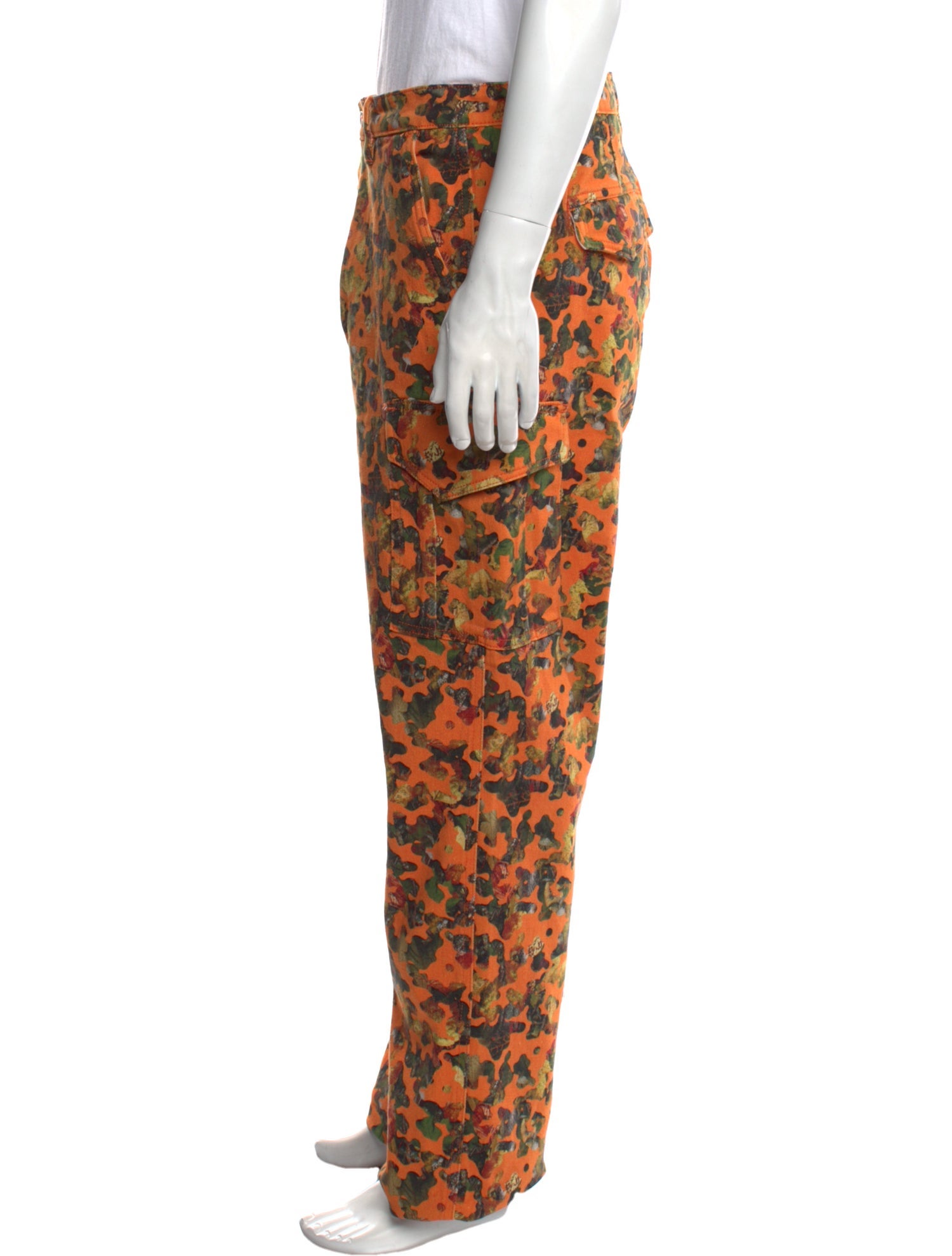 Purple Brand Camouflage Print Pants