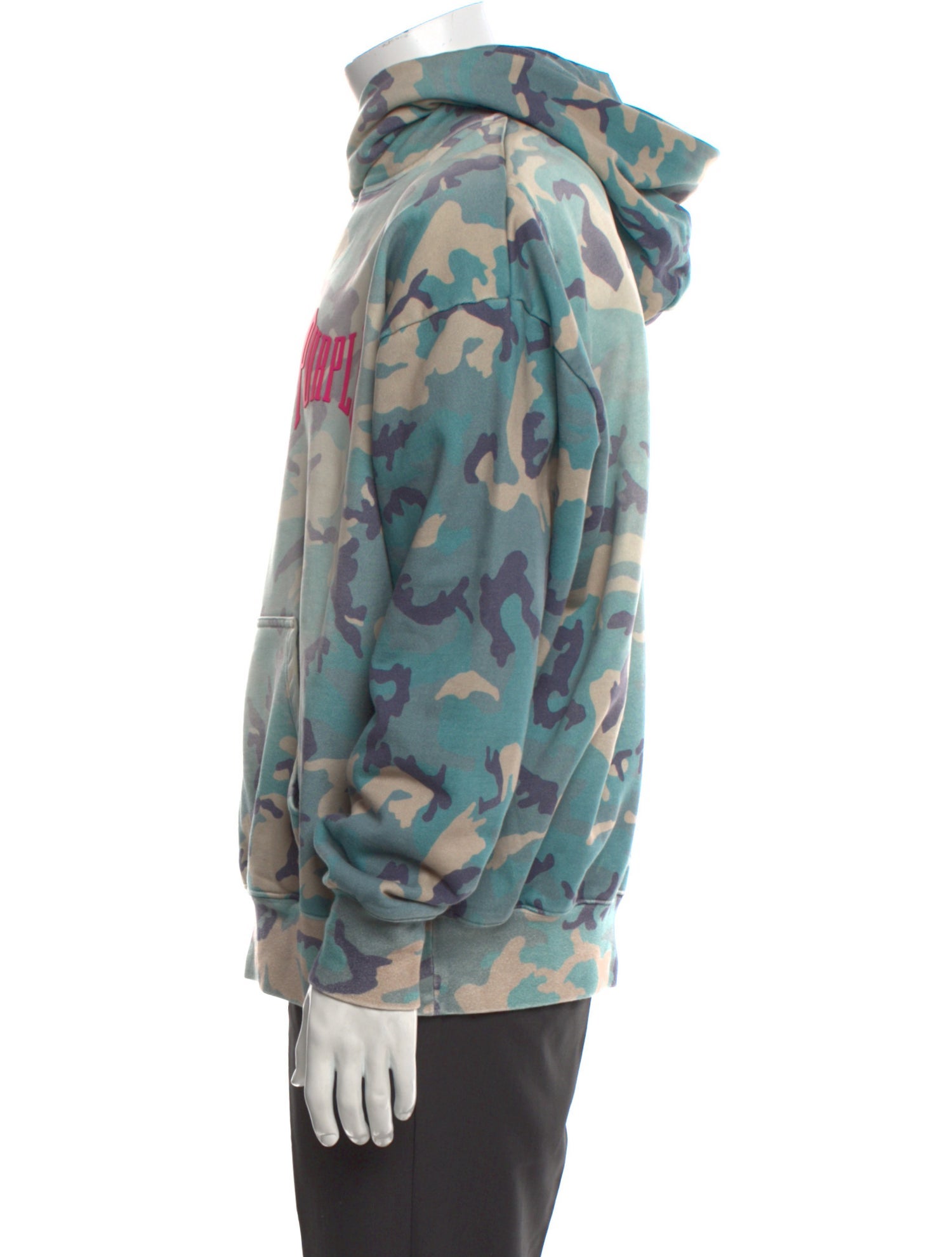 Purple Brand Printed Crew Neck Hoodie