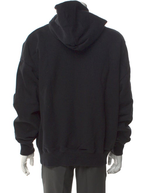 Purple Brand Graphic Print Crew Neck Hoodie