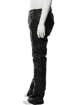 Purple Brand Lamb Leather Pants