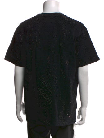 Purple Brand Graphic Print Crew Neck T-Shirt