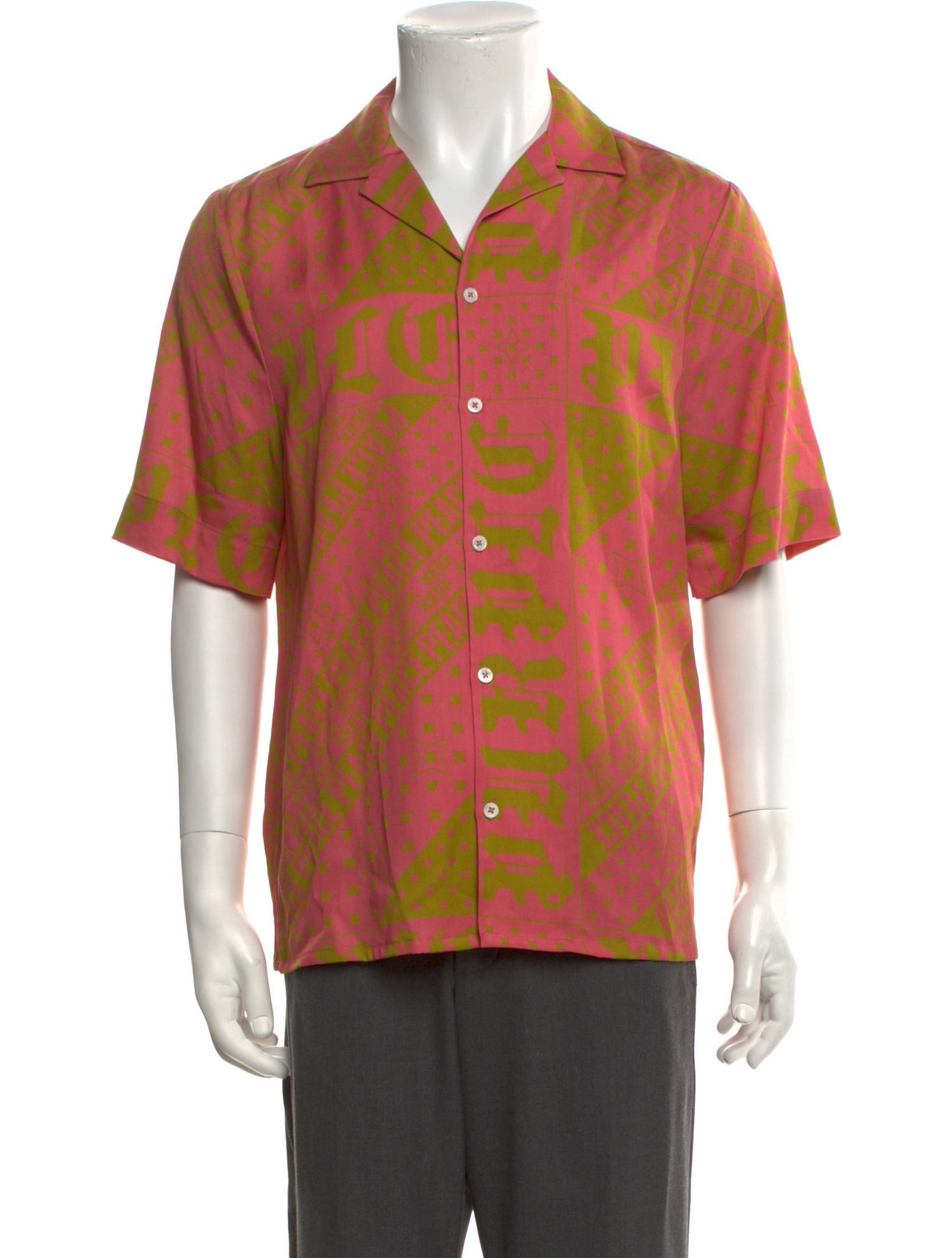 Purple Brand Printed Short Sleeve Shirt