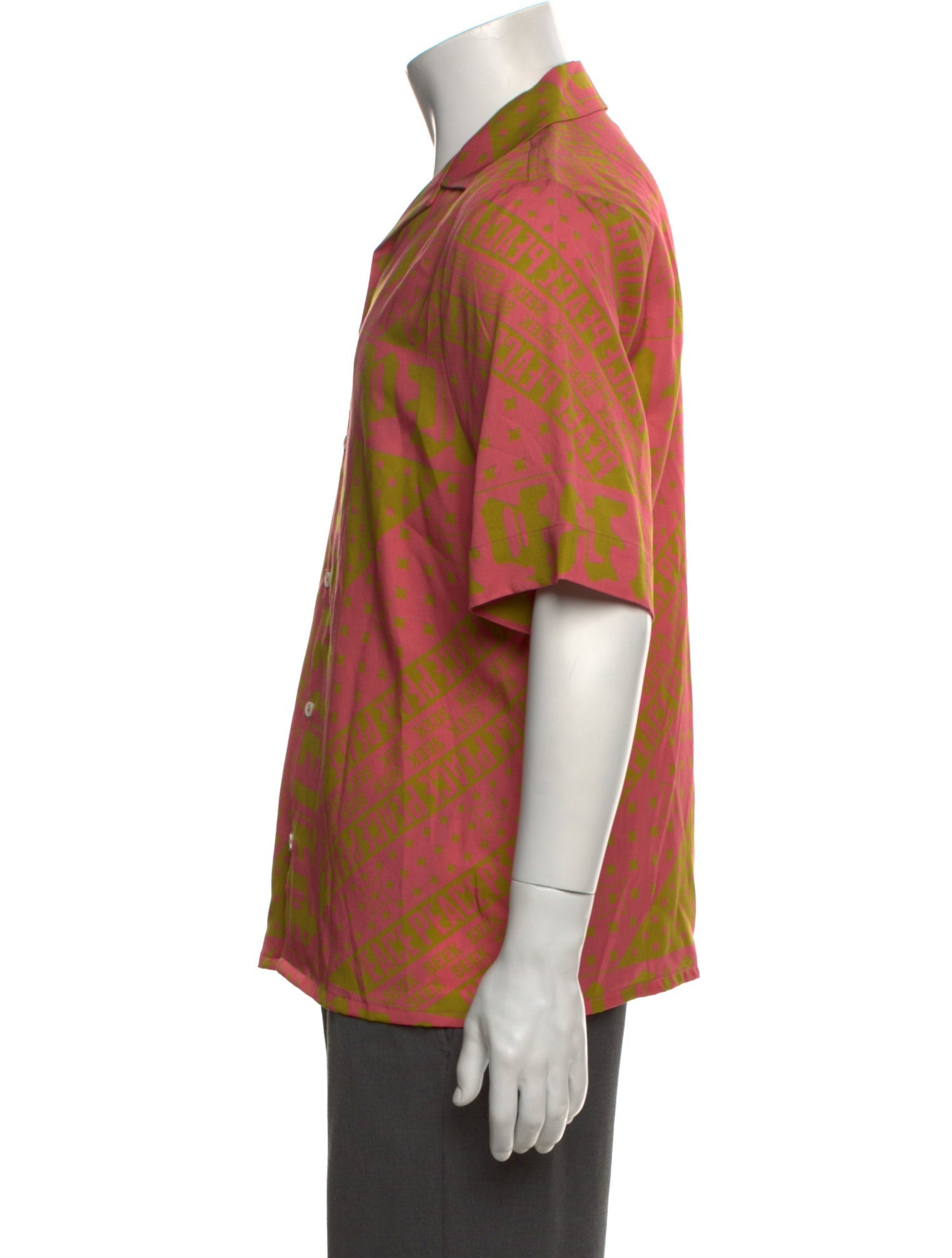 Purple Brand Printed Short Sleeve Shirt