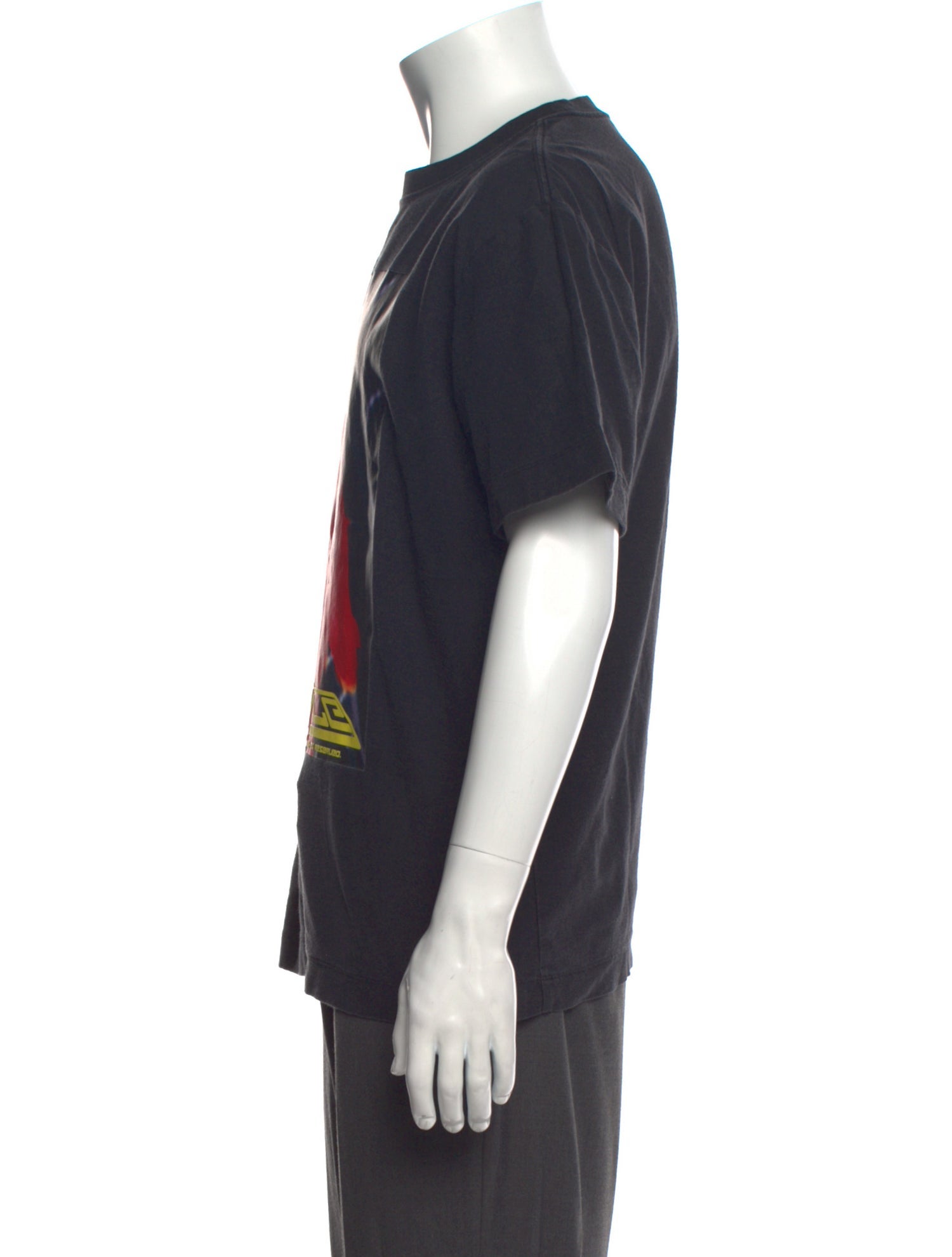 Purple Brand Graphic Print Crew Neck T-Shirt