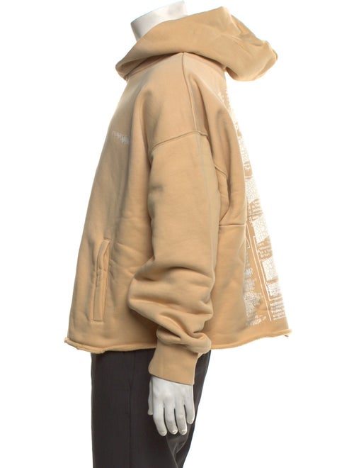 Purple Brand Graphic Print Crew Neck Hoodie