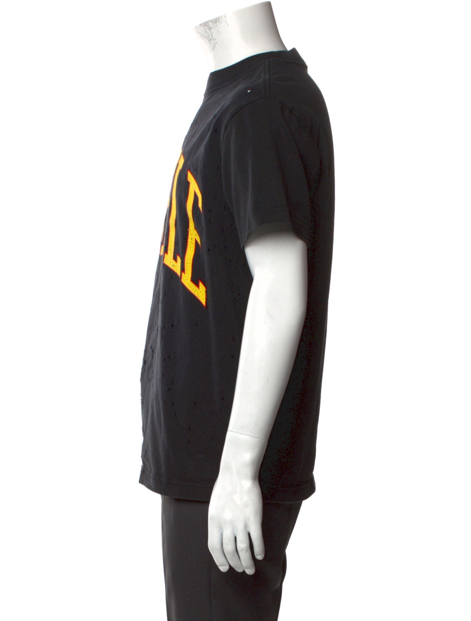 Purple Brand Graphic Print Crew Neck T-Shirt