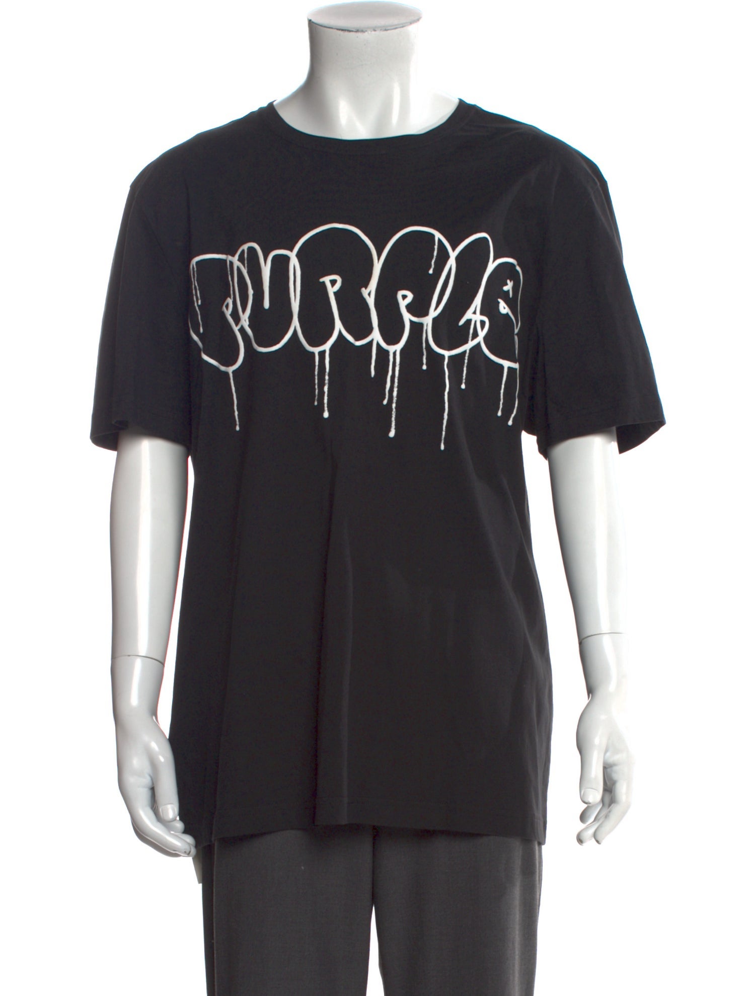 Purple Brand Graphic Print Crew Neck T-Shirt