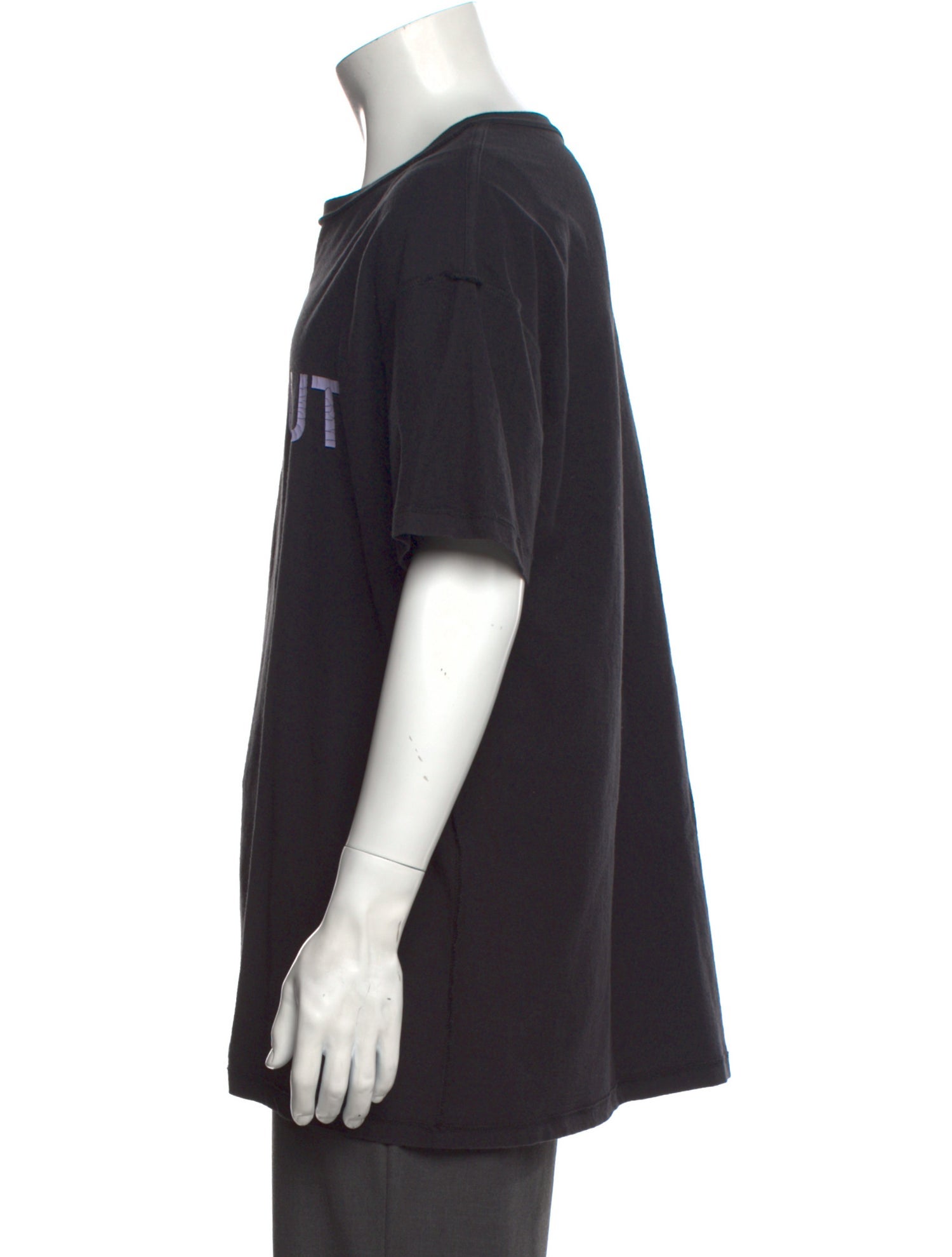 Purple Brand Graphic Print Crew Neck T-Shirt