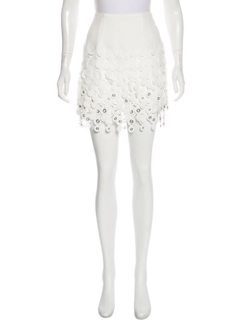 Paco Rabanne Mini Skirt White