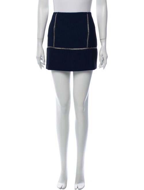 Paco Rabanne Mini Skirt Blue