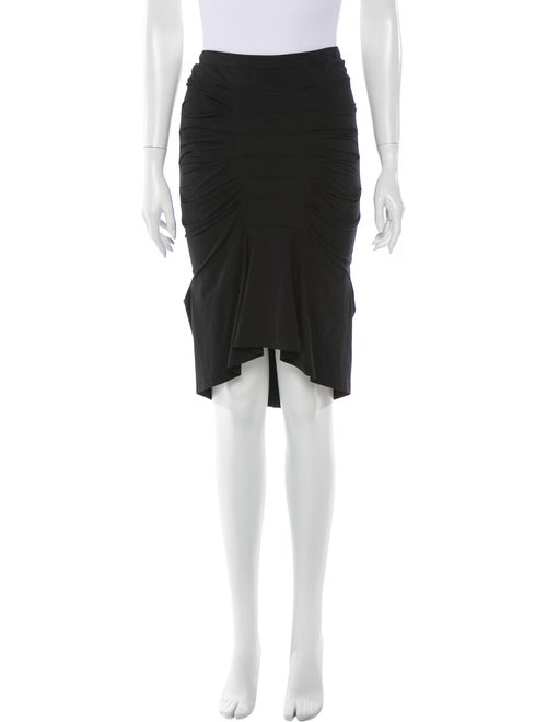 Paco Rabanne Knee-Length Skirt w/ Tags Black