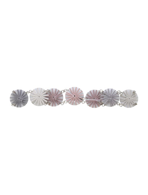 Paco Rabanne PVC Embellished Belt Clear