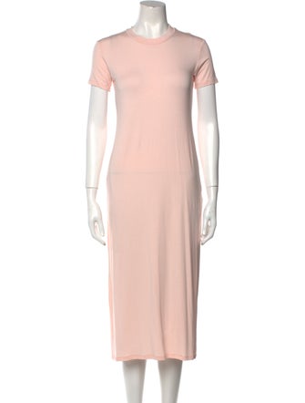 Paco Rabanne Crew Neck Midi Length Dress
