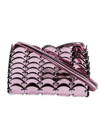 Paco Rabanne Shoulder Bags Scalloped Metallic Evening Bag