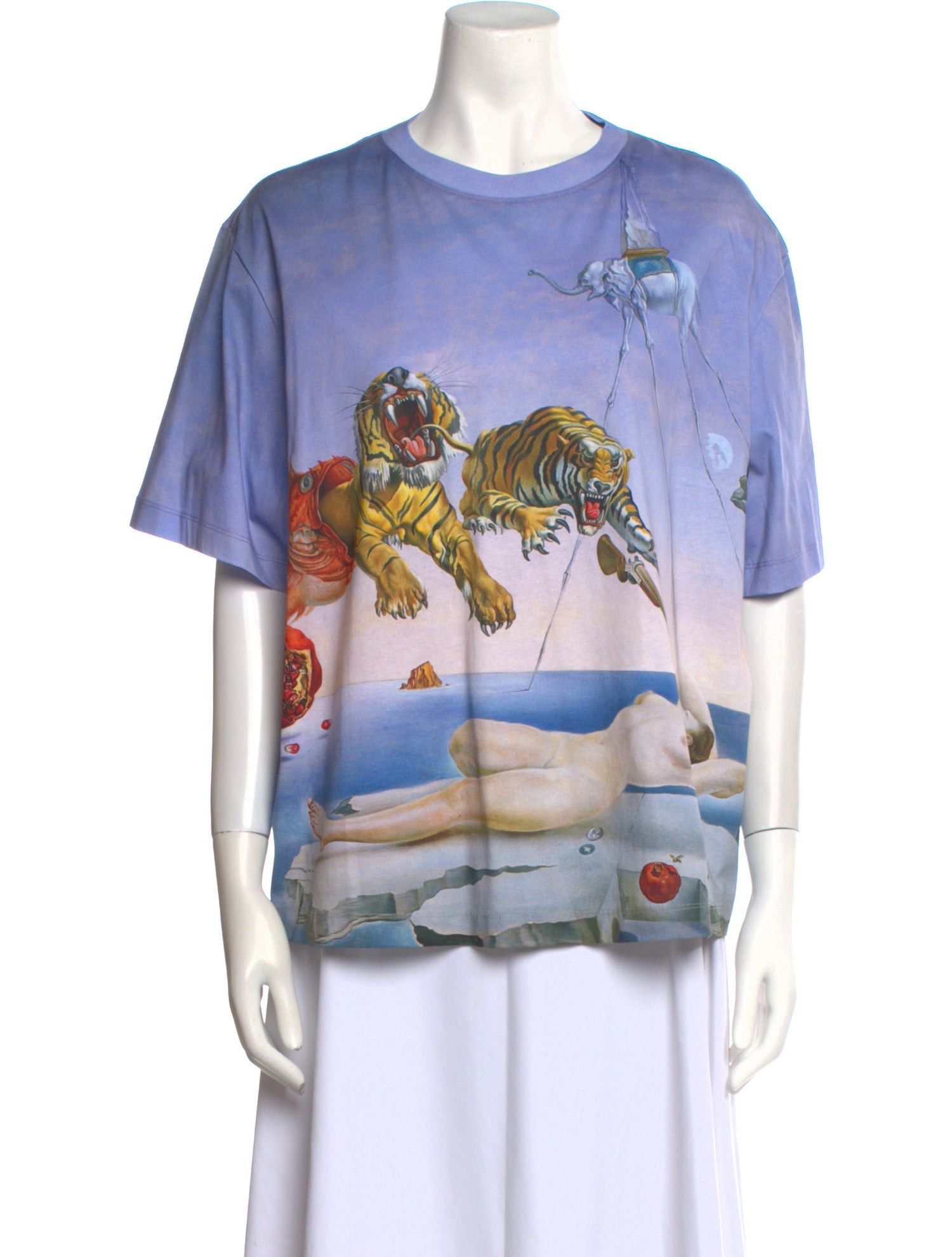 Paco Rabanne Graphic Print Crew Neck T-Shirt w/ Tags