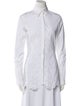 Paco Rabanne Long Sleeve Button-Up Top