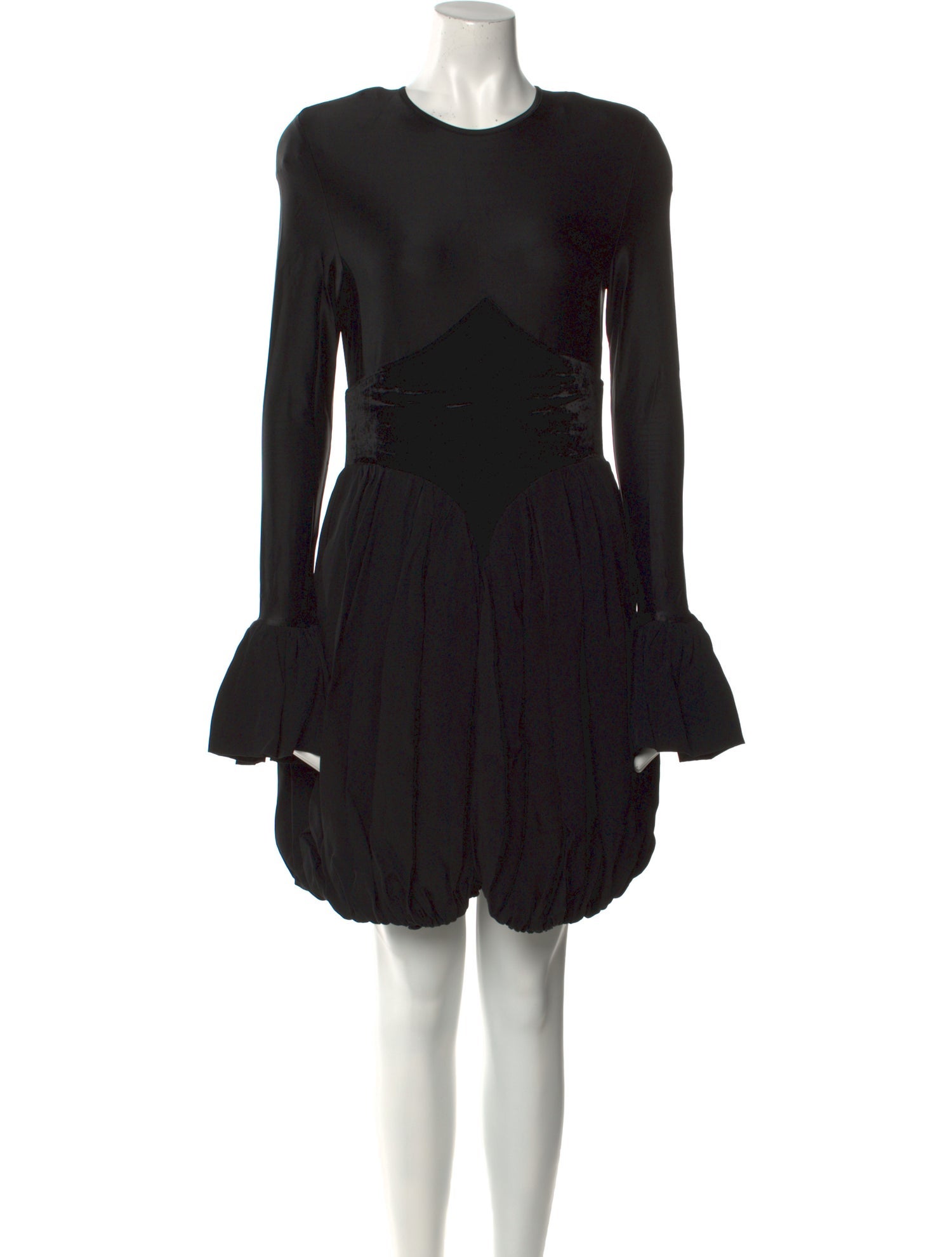 Paco Rabanne Crew Neck Mini Dress