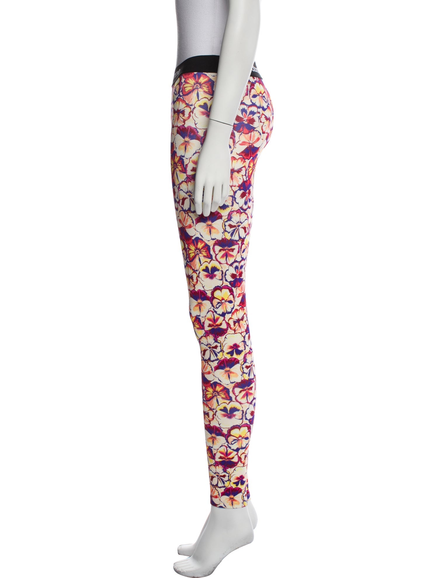 Paco Rabanne Printed Skinny Leg Pants w/ Tags