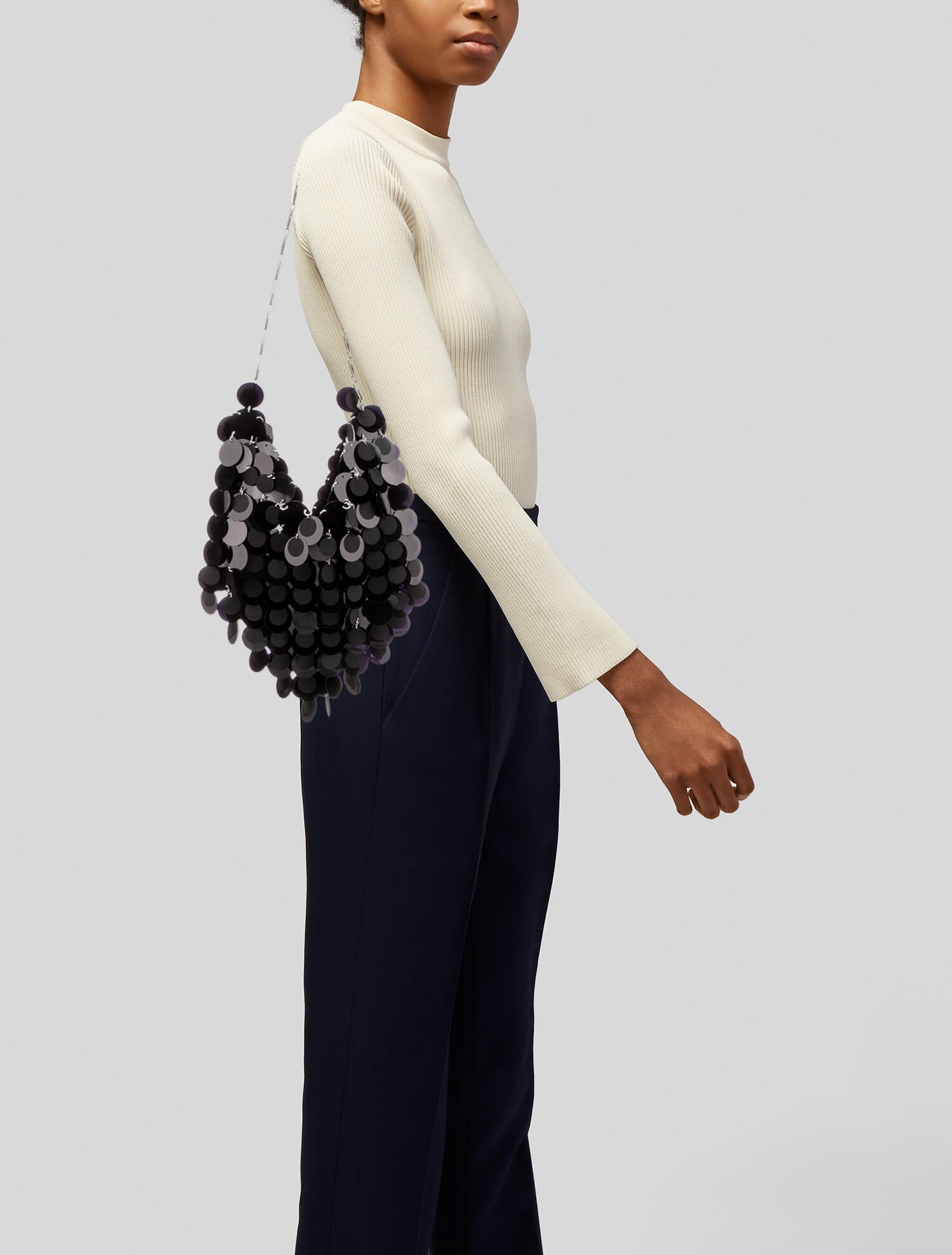 Paco Rabanne Sequins Shoulder Bag