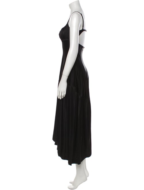 Paco Rabanne Square Neckline Long Dress