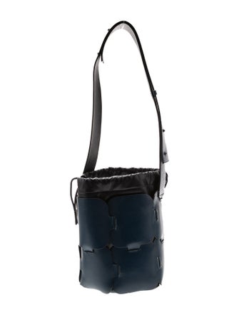 Paco Rabanne Leather Bucket Bag