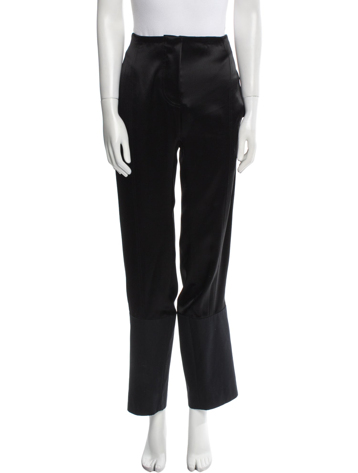 Paco Rabanne Wool Straight Leg Pants