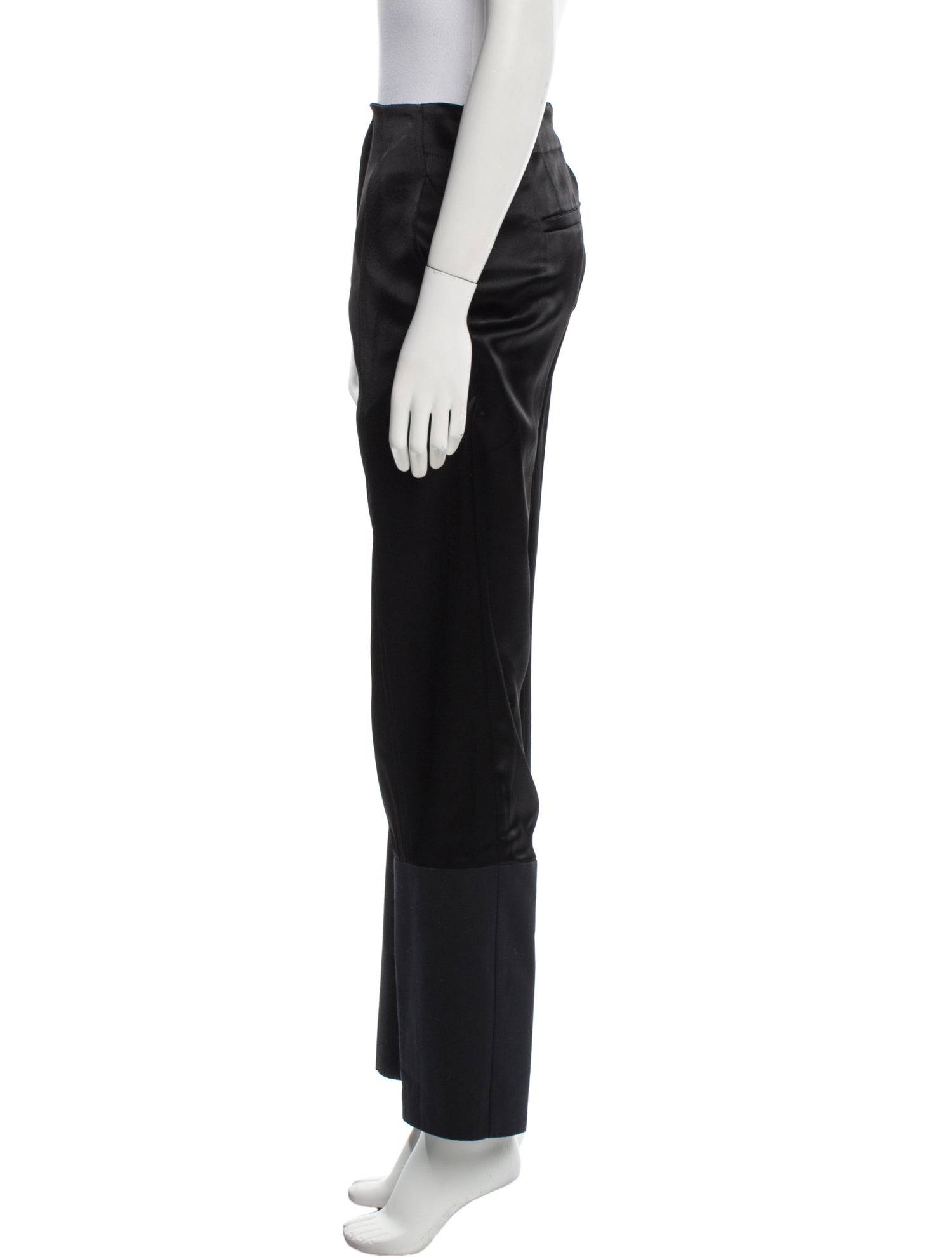 Paco Rabanne Wool Straight Leg Pants