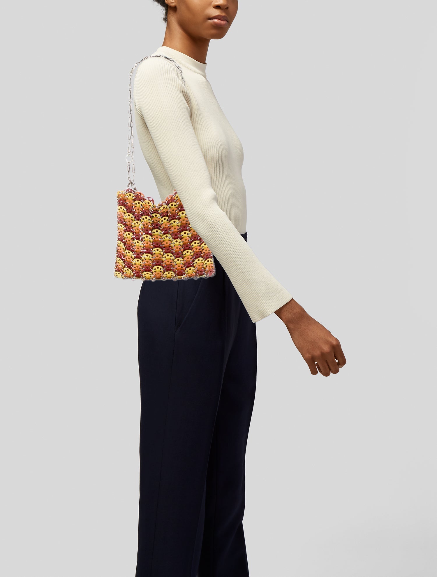 Paco Rabanne Metal Shoulder Bag w/ Tags