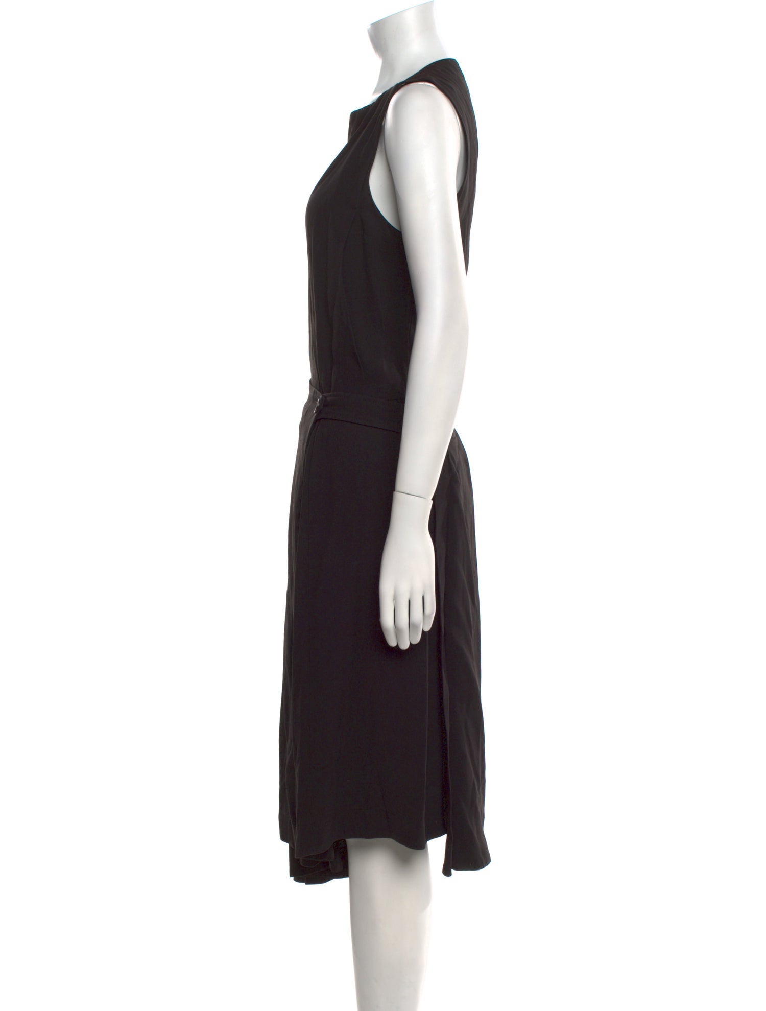 Paco Rabanne Bateau Neckline Midi Length Dress