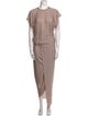 Paco Rabanne Printed Long Dress