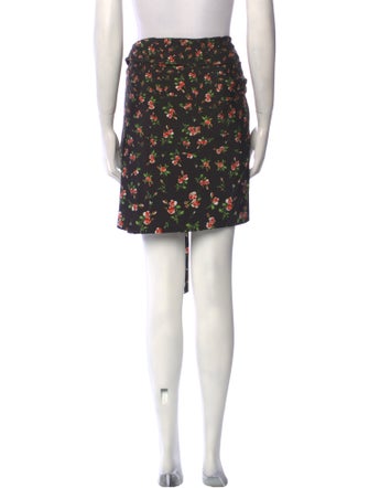 Paco Rabanne Printed Knee-Length Skirt