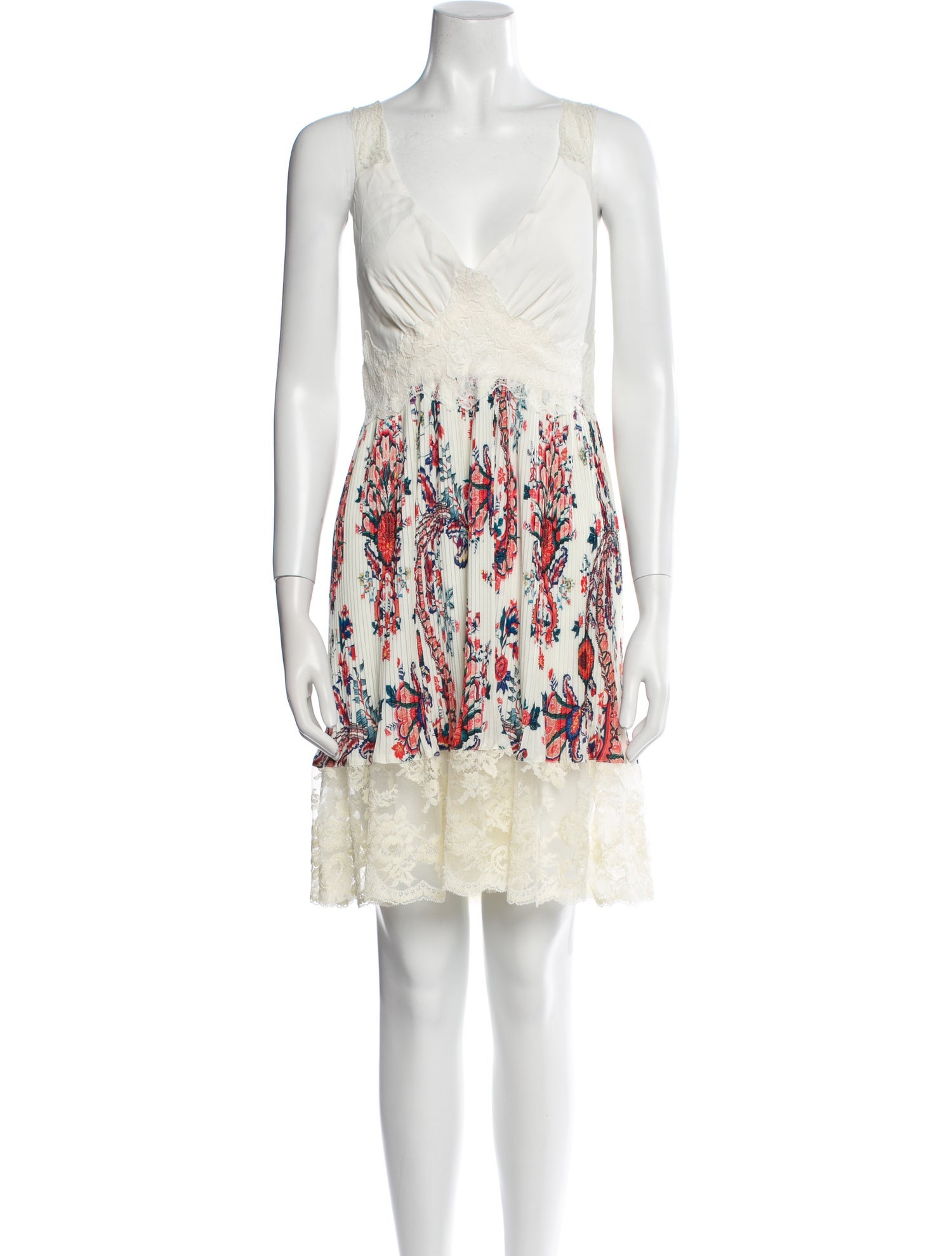 Paco Rabanne Printed Mini Dress w/ Tags