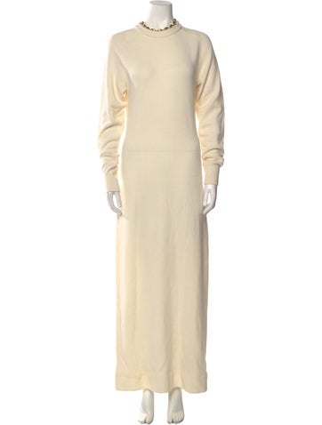 Paco Rabanne Dresses Turtleneck Long Dress M