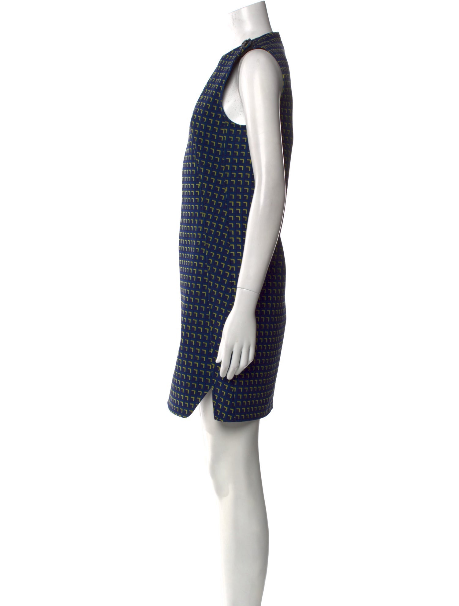 Paco Rabanne Printed Mini Dress