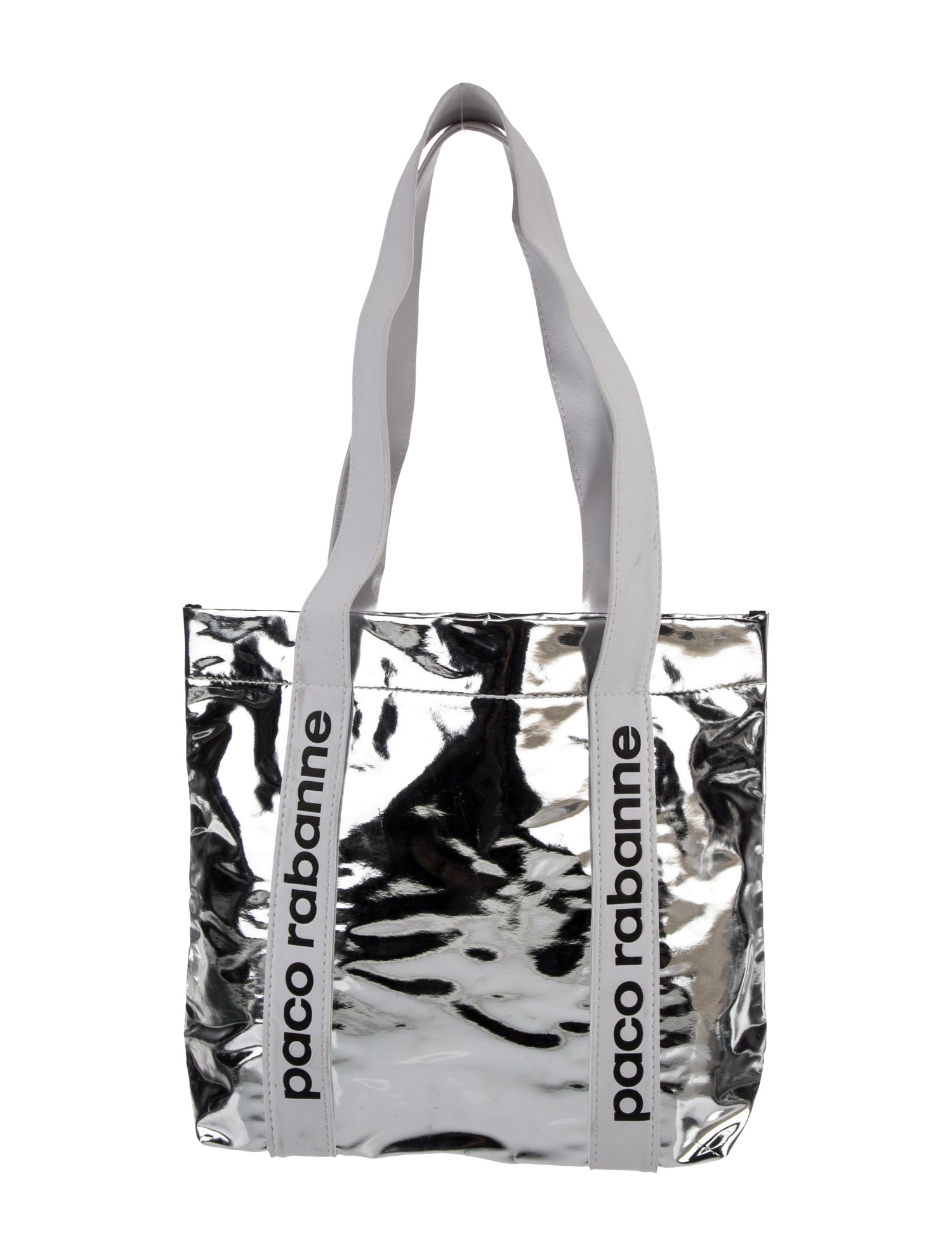 Paco Rabanne Patent Leather Shoulder Bag