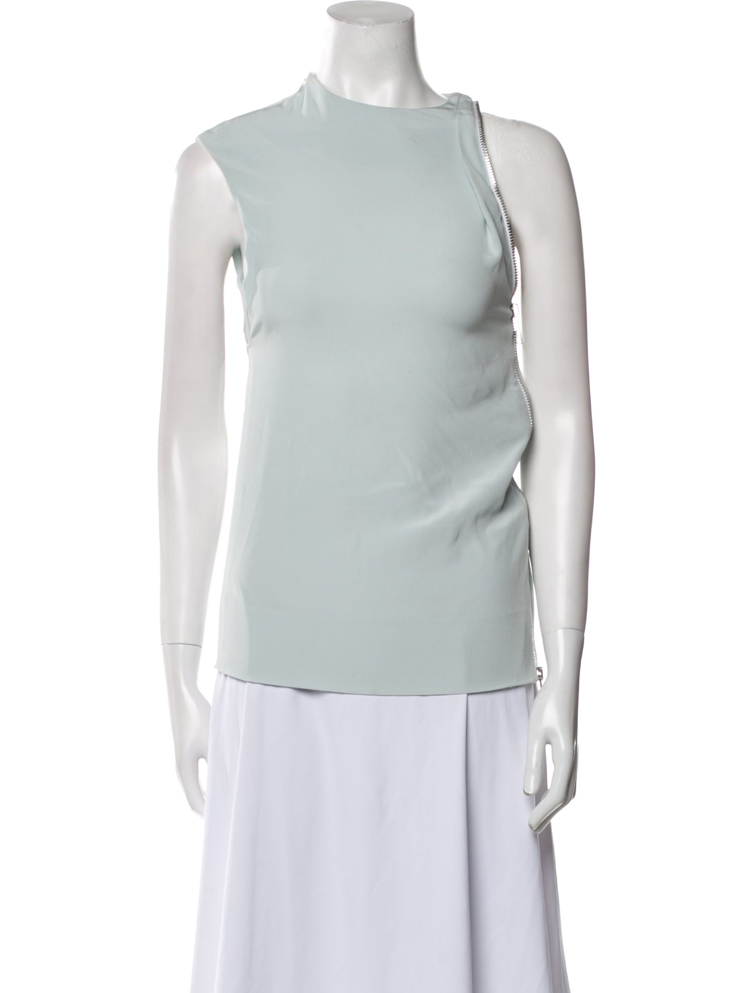 Paco Rabanne Crew Neck Sleeveless Top