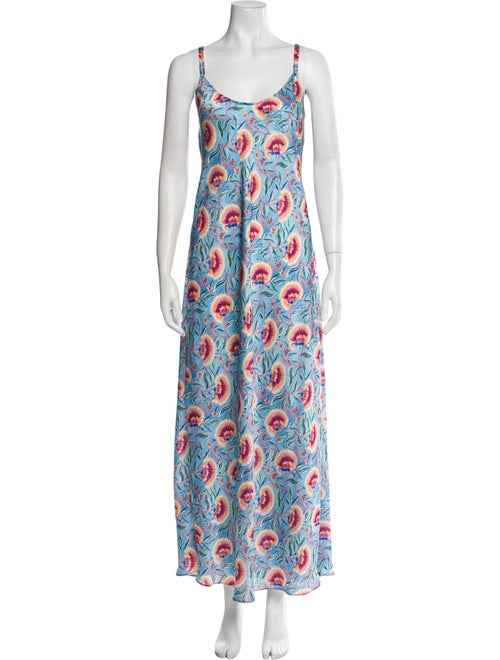 Paco Rabanne Printed Long Dress