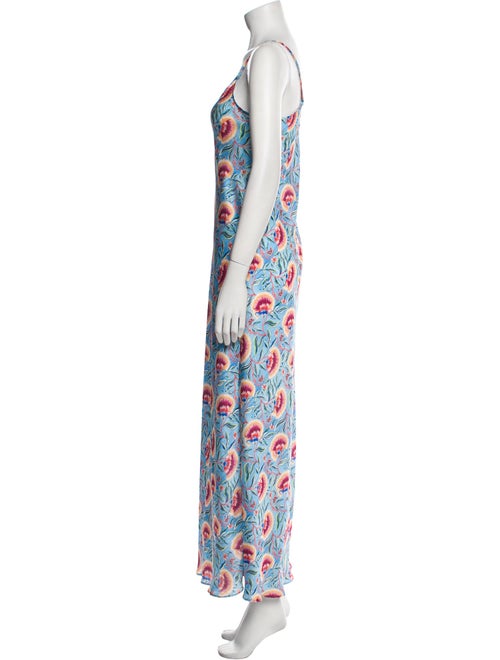 Paco Rabanne Printed Long Dress