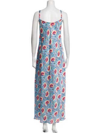 Paco Rabanne Printed Long Dress