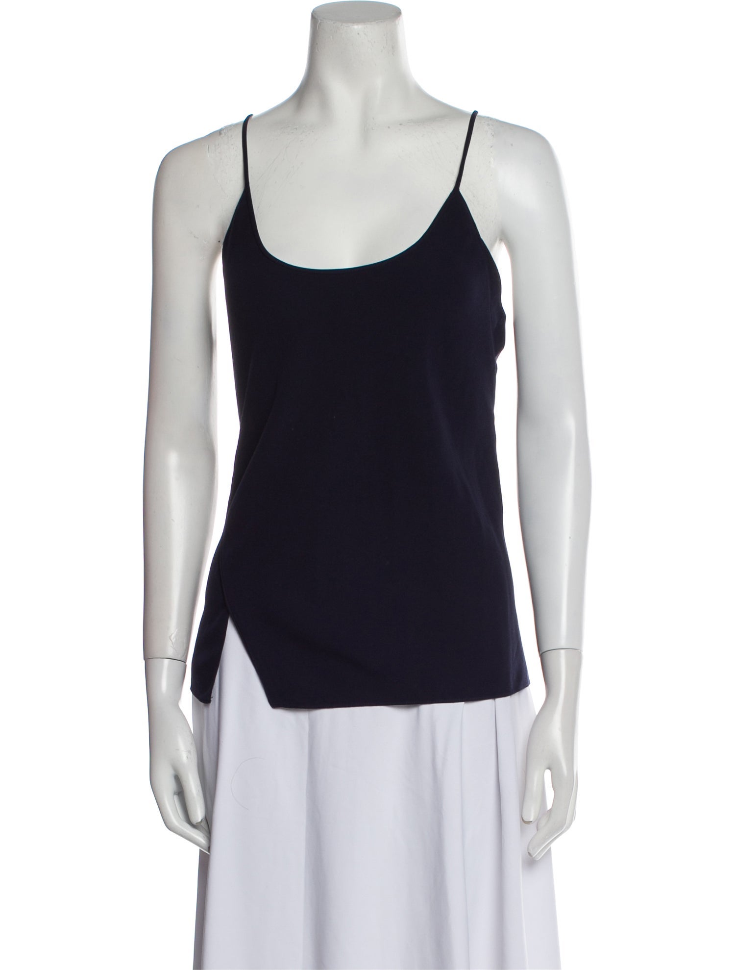 Paco Rabanne Scoop Neck Sleeveless Top