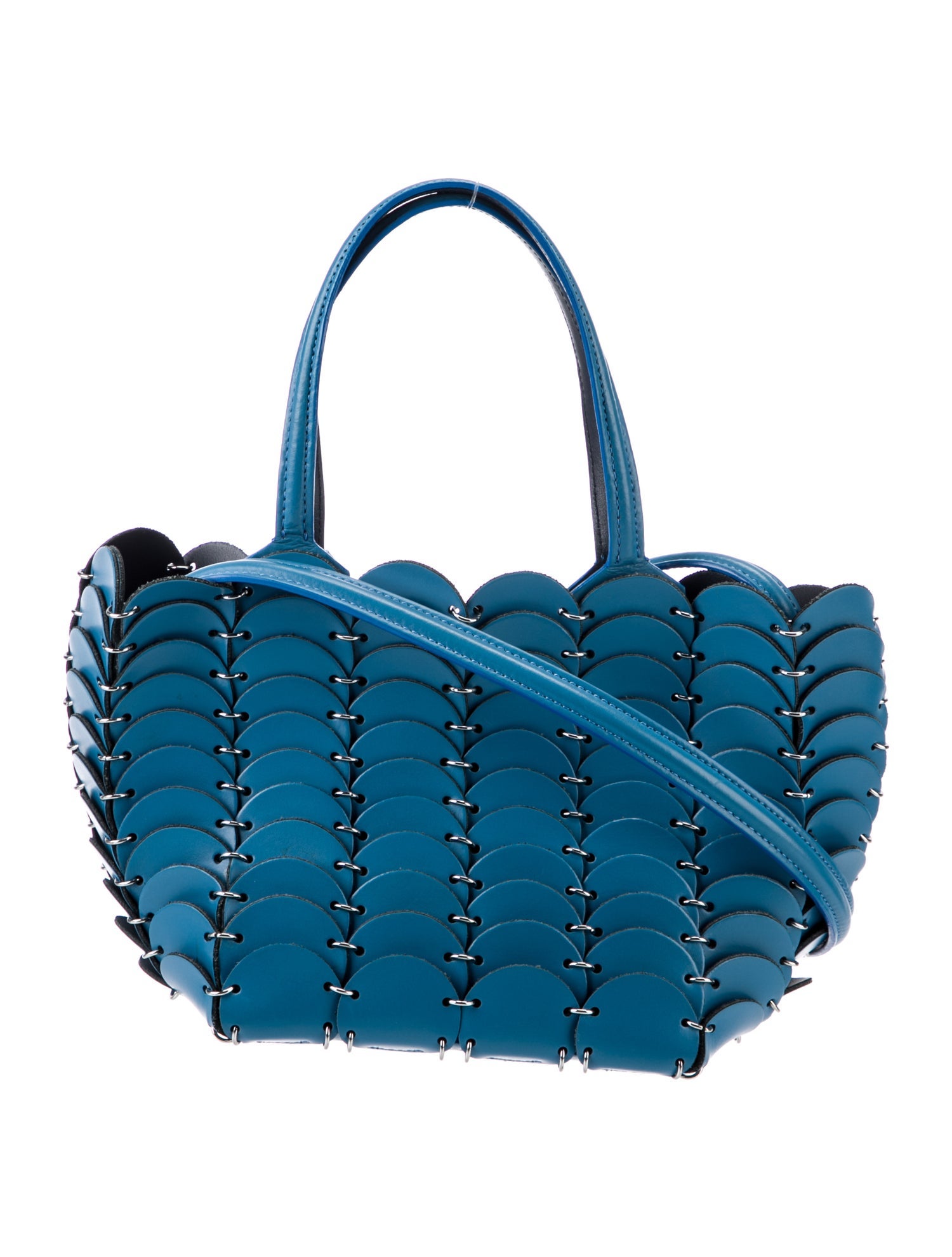 Paco Rabanne Leather Top Handle Bag